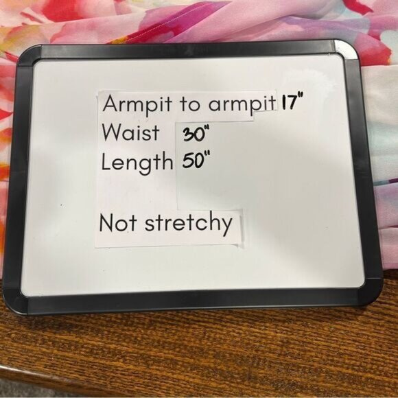 Calvin Klein floral sleeveless midi dress size 6 - Picture 15 of 16